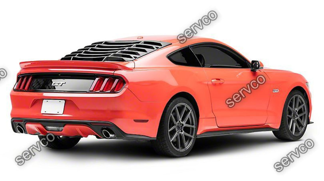 Ornament luneta geam spate Ford Mustang Fastback 2015-2021 v3