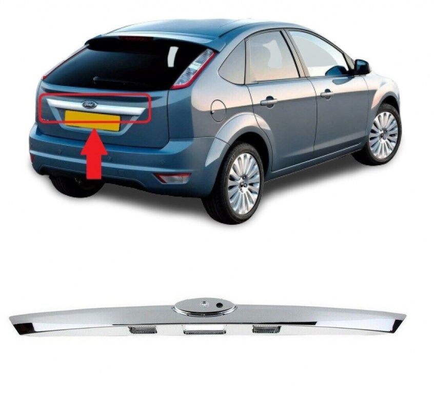Ornament Maner Haion Nty Ford Focus 2 2008-2012 3/5 Usi Crom EZC-FR-298