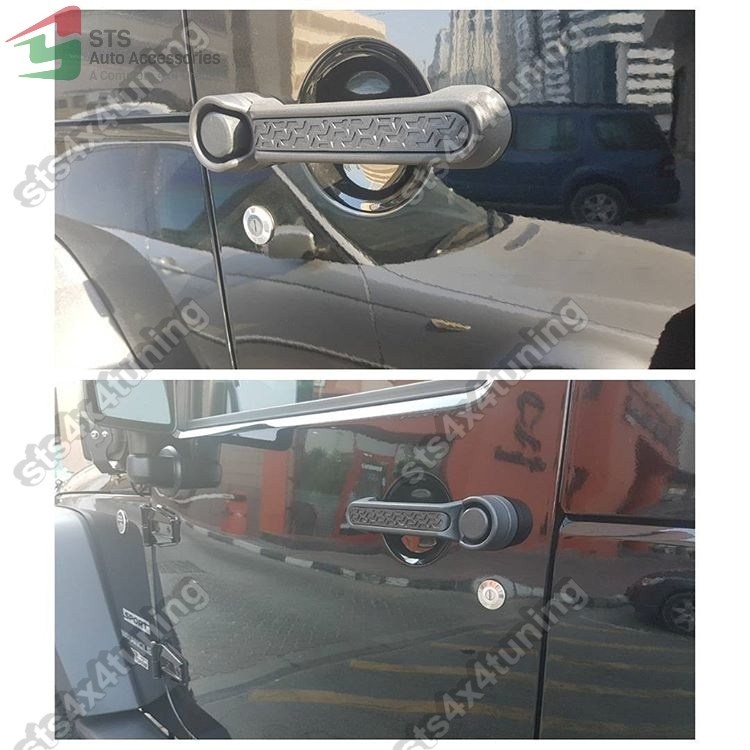 ORNAMENT MANERE NEGRE JEEP WRANGLER JK 2-USI [V1]