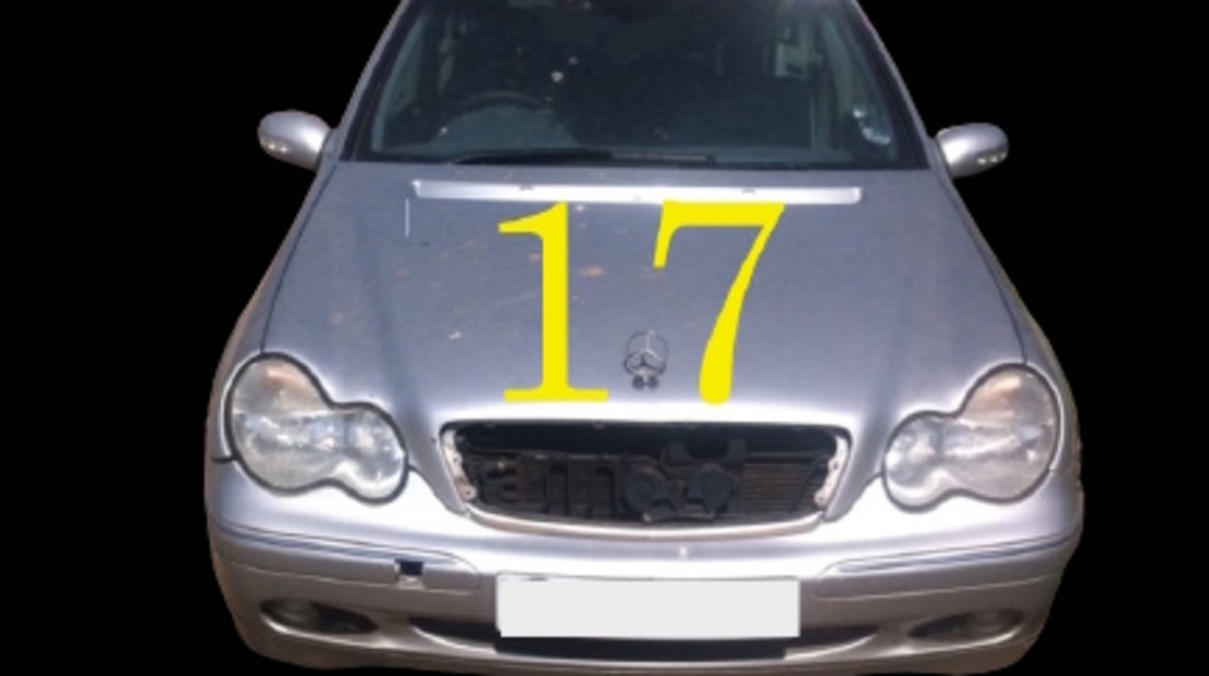Ornament numar inmatriculare pe haion Mercedes-Benz C-Class W203/S203/CL203 [facelift] [2004 - 2007] wagon 5-usi C220 CDI AT (150 hp) T-Model (S203)