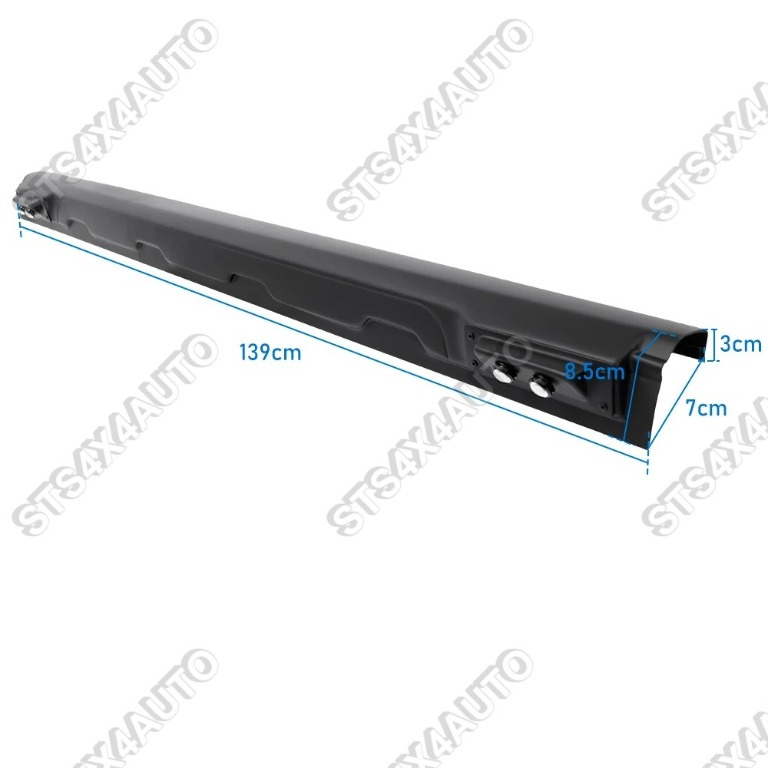 ORNAMENT OBLON CU LED PENTRU FORD RANGER T6 T7 T8 2012-2022 SI RAPTOR 2019-2022 MB [V2]