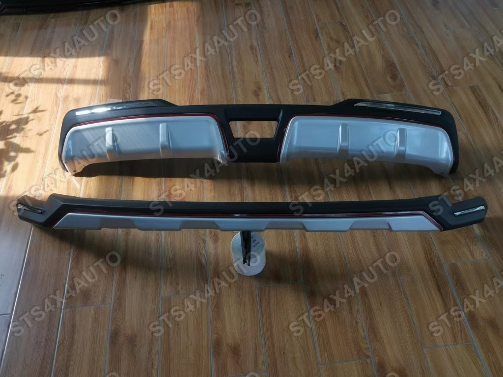ORNAMENT PRELUNGIRE BARA FATA SI SPATE NISSAN QASHQAI J11 2017-2020 BK/SLV [V1]