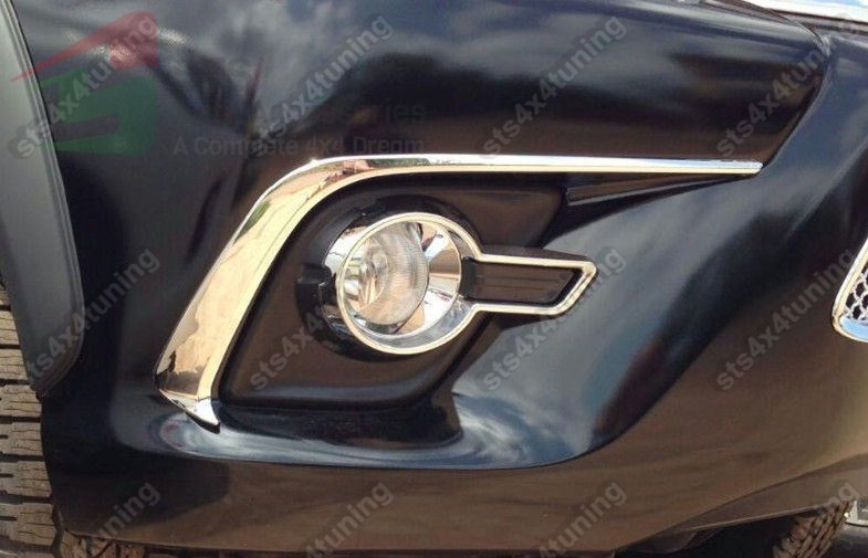 ORNAMENT PROIECTOARE CROMATE TOYOTA HILUX REVO 2016-2017 [V3] [4-BUC]