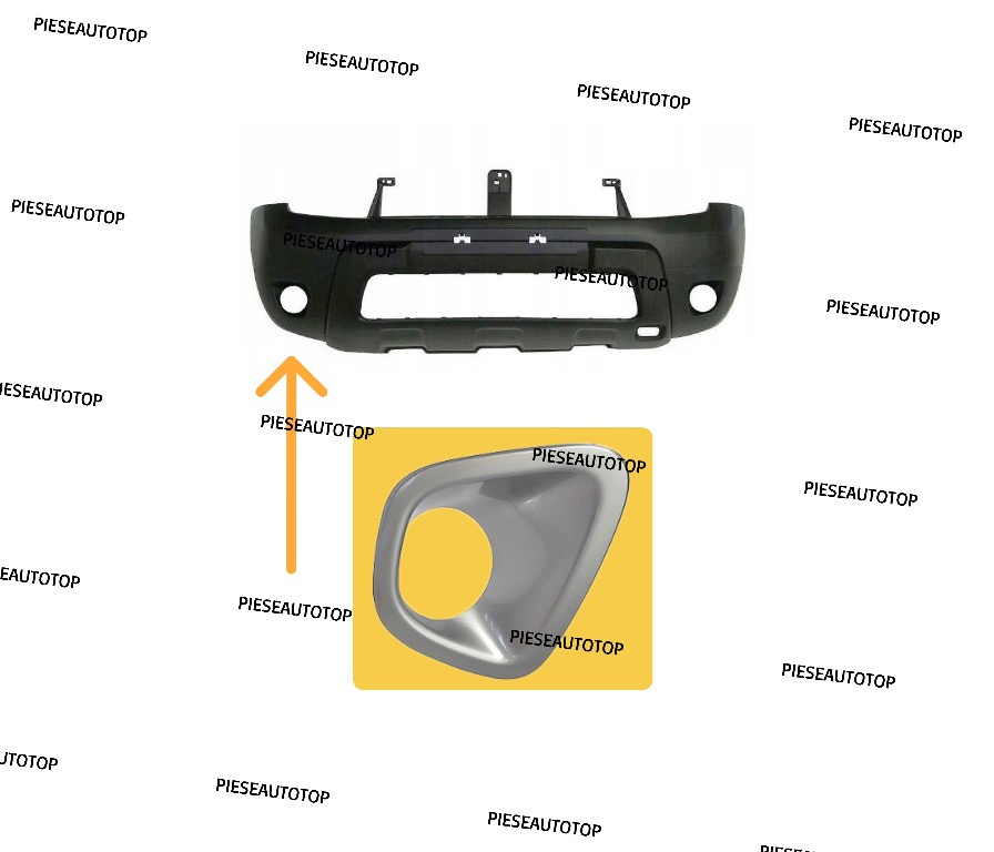 Ornament proiector ceata dreapta Dacia Duster 2010-2017 NOU 8201308996