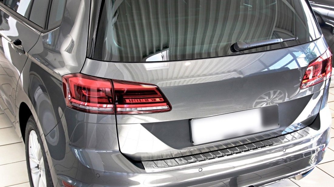 Ornament protectie portbagaj Crom Volkswagen Golf 7 plus ( Sportsvan) 2014-prezent
