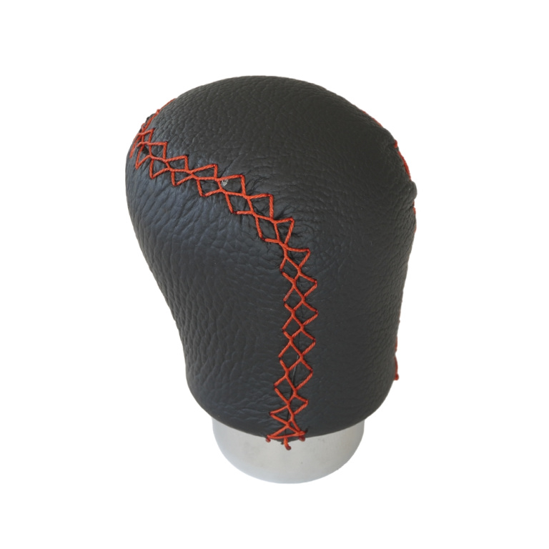 Ornament Schimbator Viteze Piele Neagra, Cusatura Rosie Mega Drive 05973
