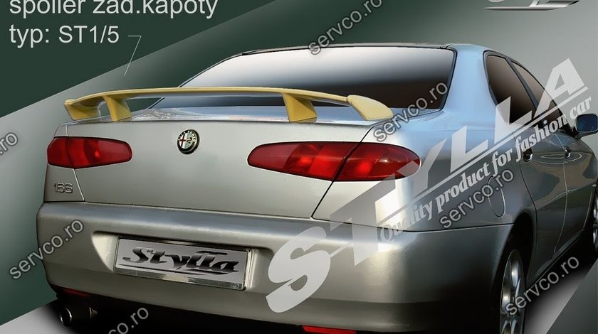 Ornament spoiler tuning sport Eleron portbagaj Alfa Romeo 166 1996 – 2007 v2