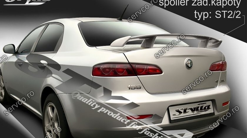 Ornament spoiler tuning sport Eleron portbagaj Alfa Romeo 159 2004-2011 v1