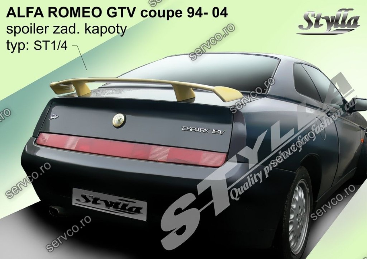 Ornament spoiler tuning sport Eleron portbagaj Alfa Romeo GTV 1994-2005 v2