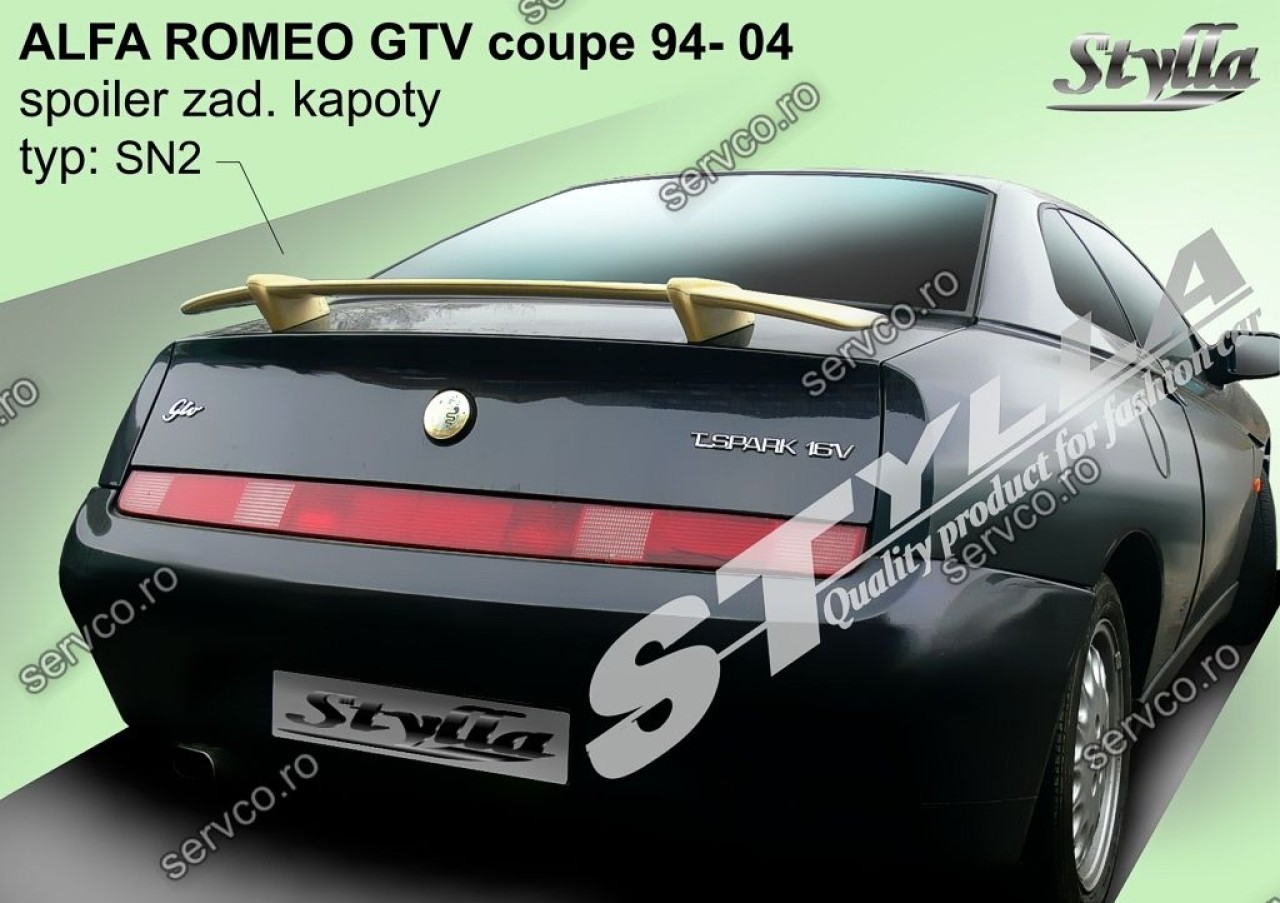 Ornament spoiler tuning sport Eleron portbagaj Alfa Romeo GTV 1994-2005 v1