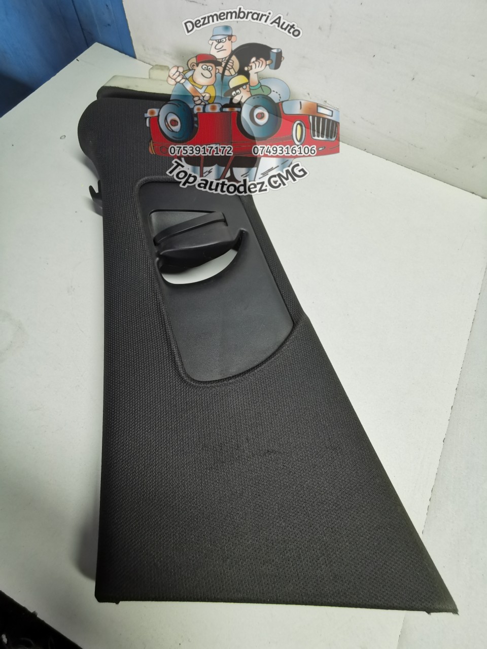 Ornament stalp Audi A4 B8 S line negru plastic centura stalp central 8K0867293