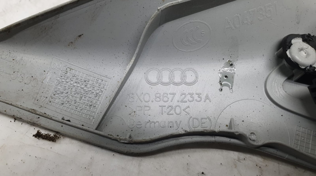 Ornament stalp stanga fata 8x0867233a Audi A1 8X [2010 - 2014]