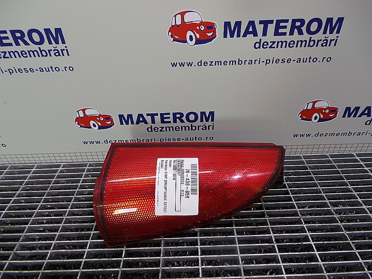 ORNAMENT STOP MERCEDES VITO VITO - - (2003 2010)