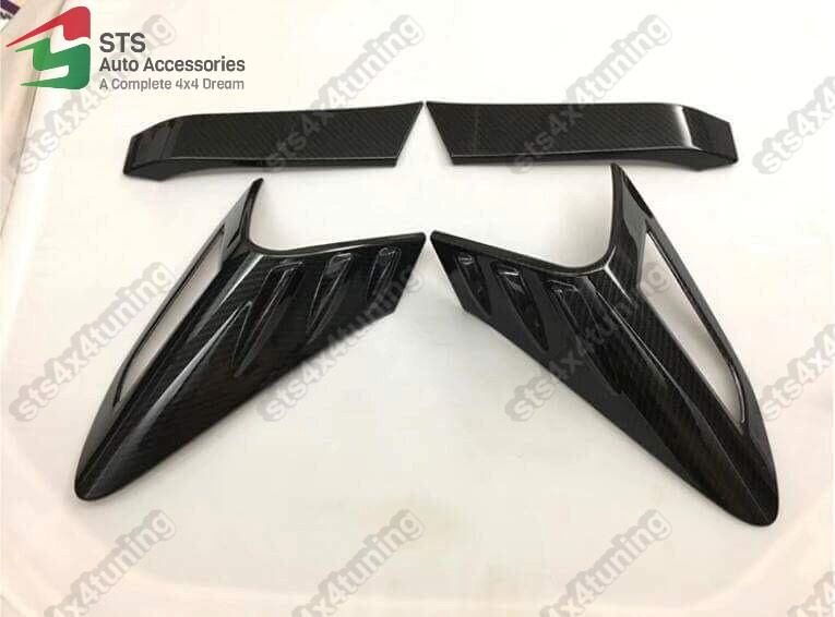 ORNAMENT STOPURI CARBON TOYOTA CHR 2017-2020 [4-BUC]