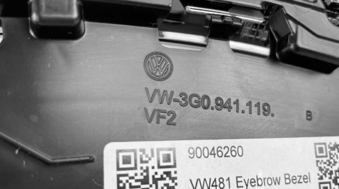 Ornament Superior Crom Far Stanga Oe Volkswagen Passat B8 2014→ 3G0941119B