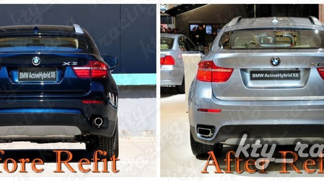 ORNAMENT TOBA BMW X6 E71 2008+ V8 DESIGN