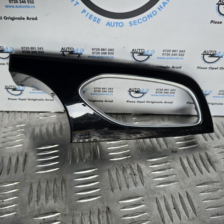 Ornament trim black piano grila aerisire stanga fata Opel Astra K facelift 2019 2021
