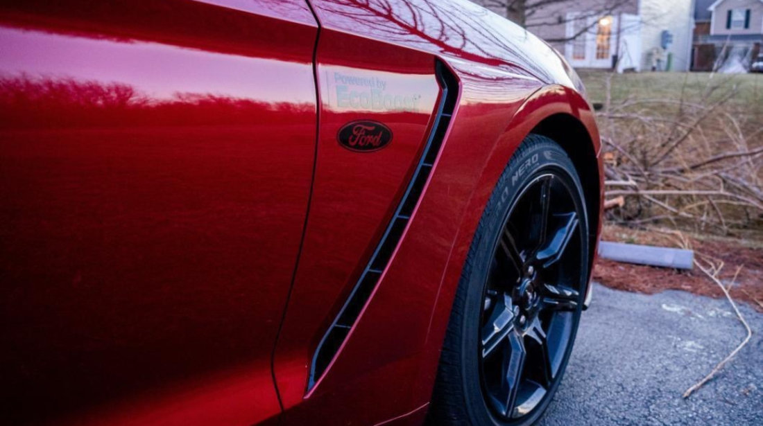 Ornamente aripa bara fara Ford Mustang Ecoboost, V6, GT GT350 Style 2015-2021 v1