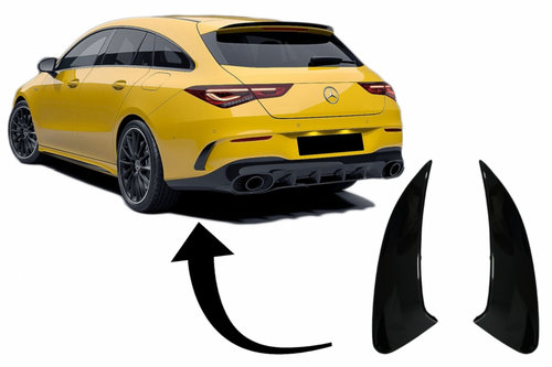 Ornamente Bara Spate Flapsuri compatibil cu Mercedes CLA Shooting Brake X118 CLA Coupe C118 (2019-up...
