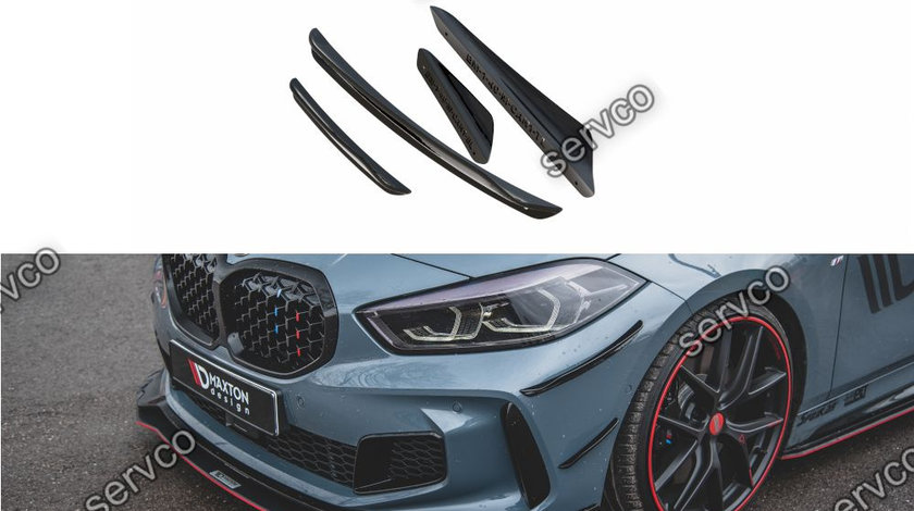 Ornamente canards bara fata BMW Seria 1 F40 M-Pack M135i 2019- v7 - Maxton Design