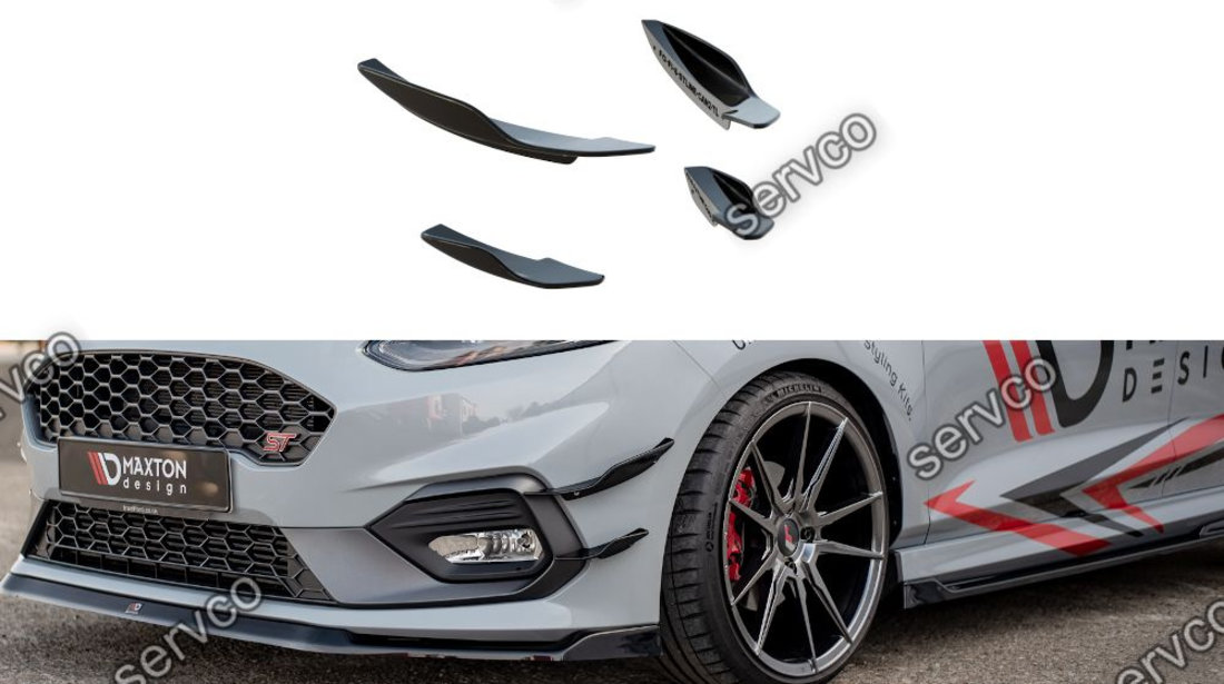 Ornamente canards bara fata Ford Fiesta Mk 8 ST ST-Line 2017- v20 - Maxton Design