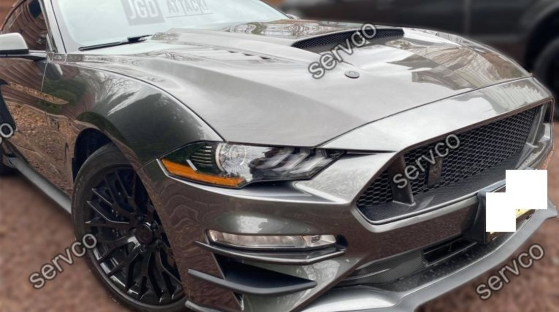 Ornamente canards bara fata Ford Mustang GT, EcoBoost 2018-2021 v1