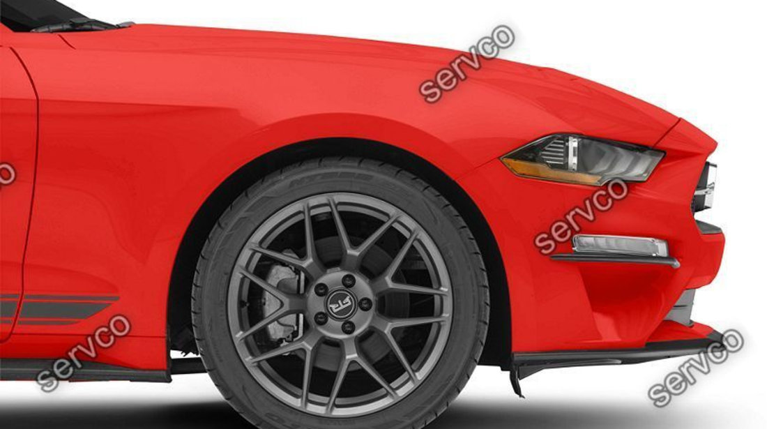 Ornamente canards bara fata Ford Mustang GT, EcoBoost 2018-2021 v1