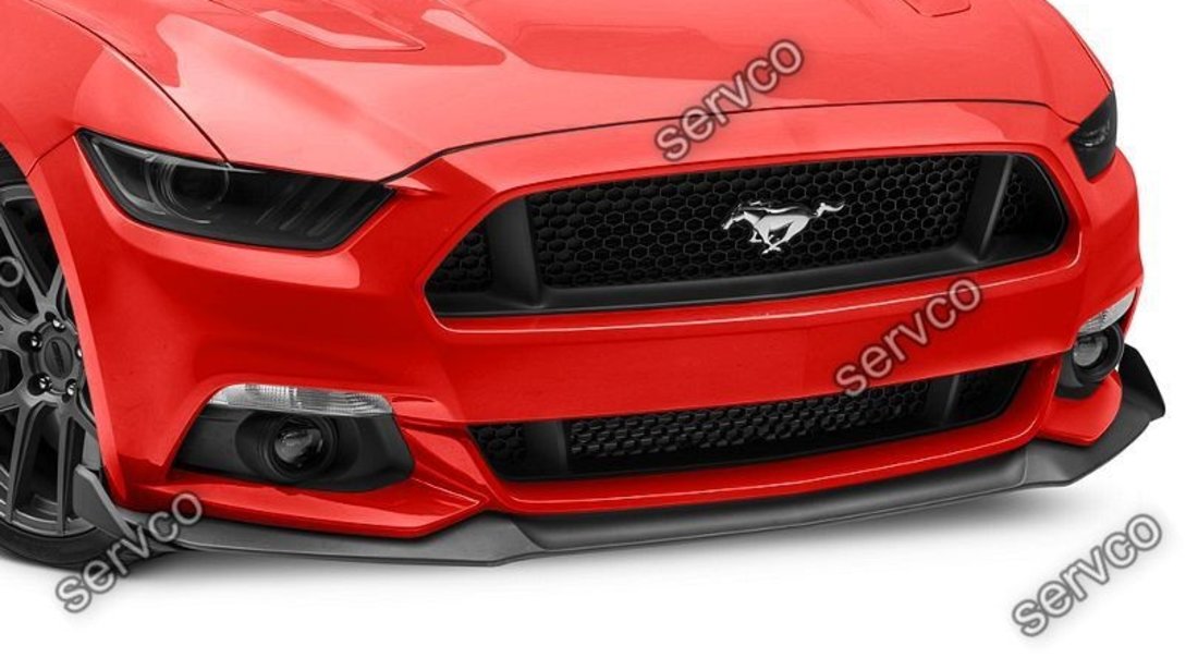 Ornamente canards bara fata Ford Mustang GT, EcoBoost, V6 2015-2017 v4
