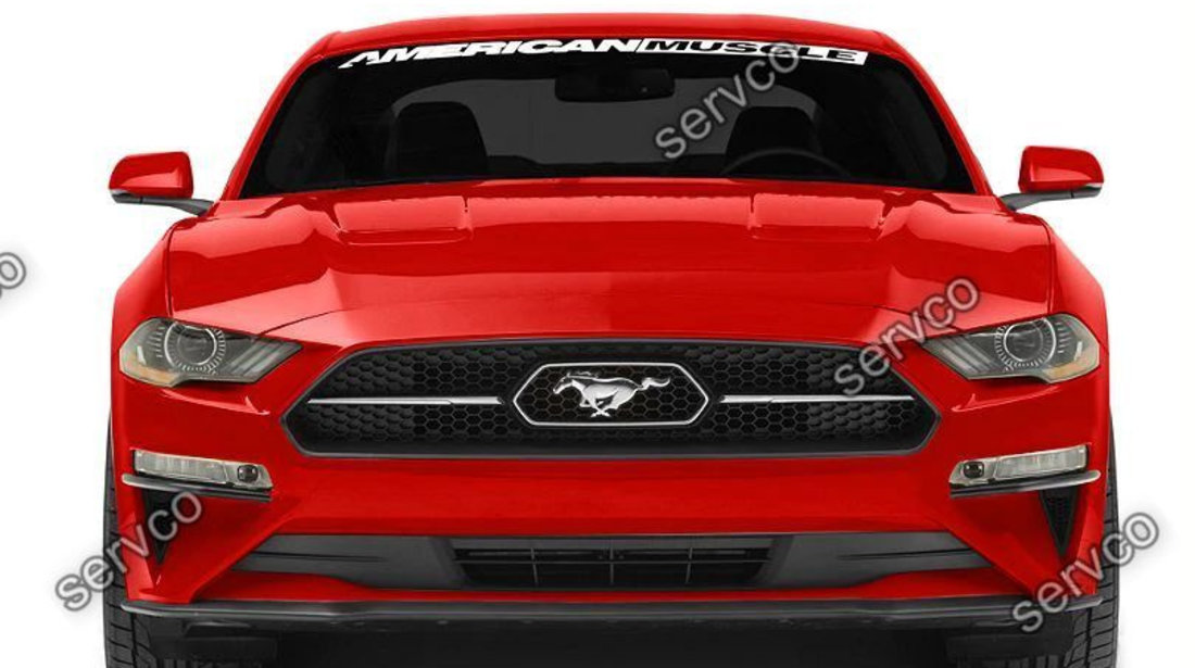 Ornamente canards bara fata Ford Mustang GT, EcoBoost 2018-2021 v1