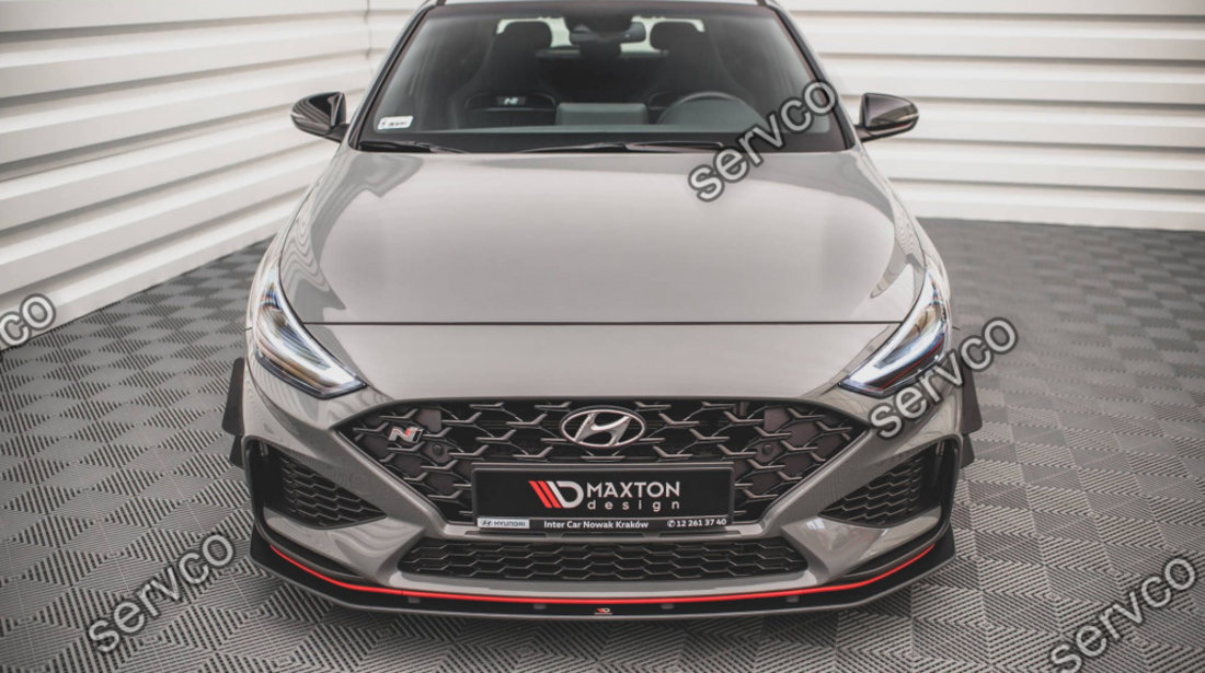 Ornamente canards bara fata Hyundai I30 N Hatchback Fastback Mk3 Facelift 2020- v16 - Maxton Design