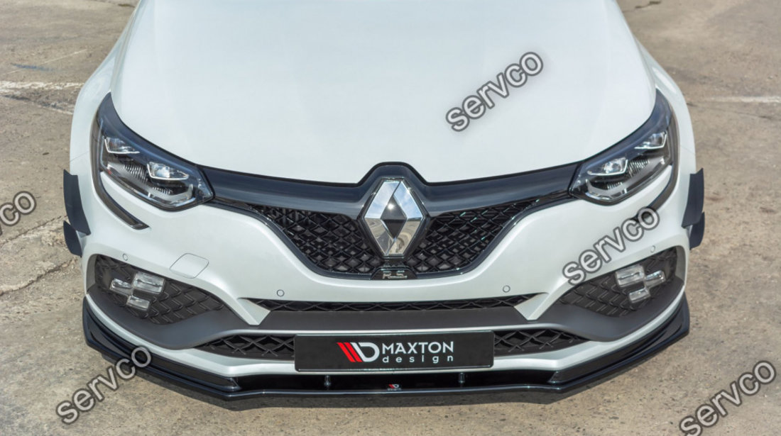 Ornamente canards bara fata Renault Megane Mk4 RS 2018- v4 - Maxton Design