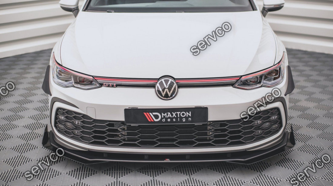 Ornamente canards bara fata Volkswagen Golf 8 GTI 2020- v8 - Maxton Design