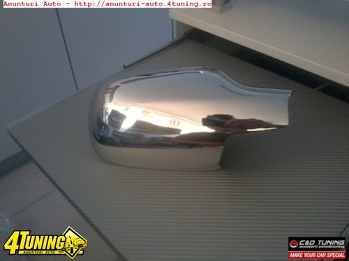 ORNAMENTE/CAPACE CROMATE PENTRU OGLINDA RENAUL MEGANE