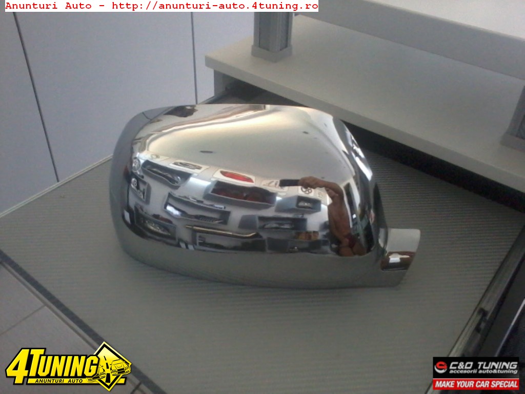 ORNAMENTE CAPACE CROMATE PENTRU OGLINDA VW TOUAREG