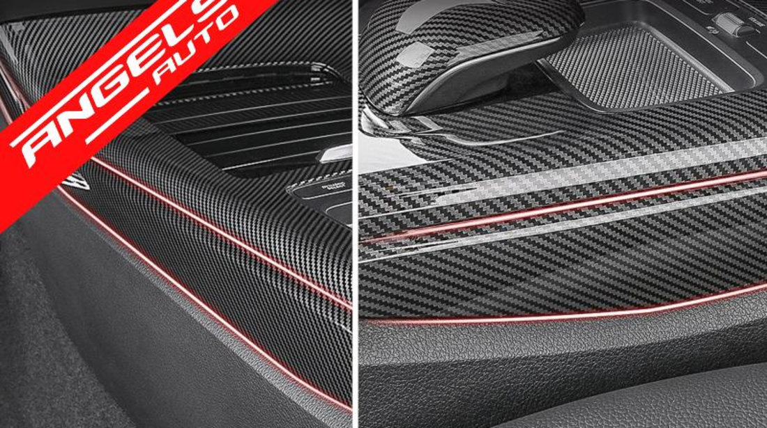 Ornamente Consola Mercedes A-Class W177 V177 (2018-Up) Carbon