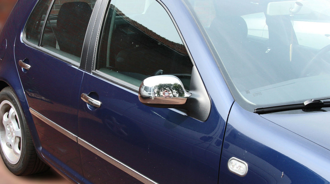 Ornamente crom oglinda Volkwswagen Golf 4, Passat B5, Bora, Audi A3. Seat Toledo II, Arosa, Ibiza II