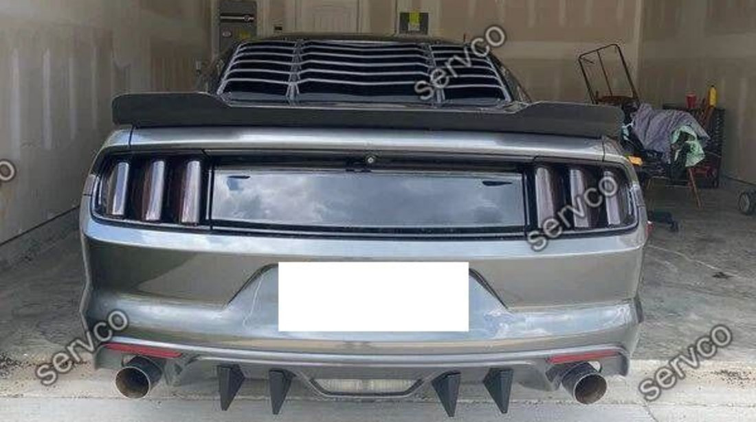 Ornamente difuzor bara spate Ford Mustang BASE 2015-2017 v7