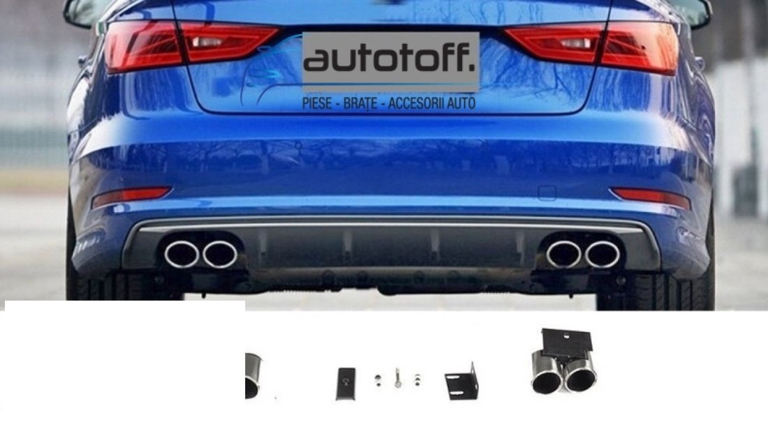 Ornamente Evacuare Audi A3 (2012-2017) S3 F Design