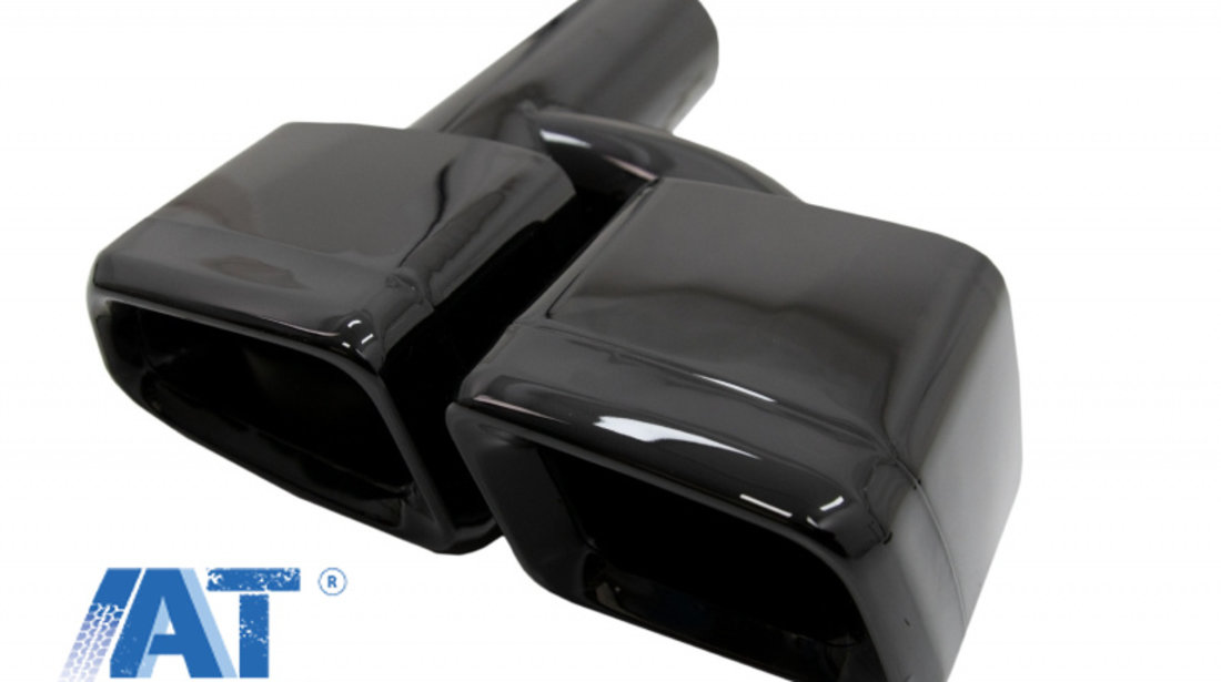 Ornamente Evacuare Toba Negre compatibil cu Mercedes S-class E-class W221 W212 E63 S63 Design