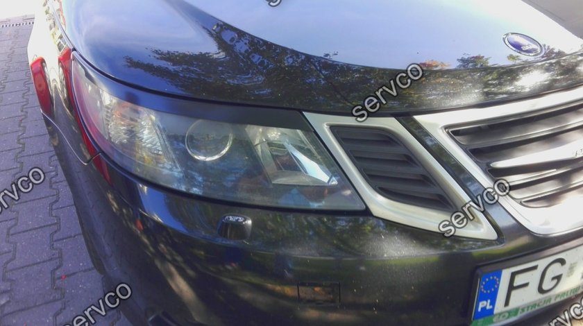 Ornamente faruri pleoape Saab 9-3 Facelift 2007-2012 v1