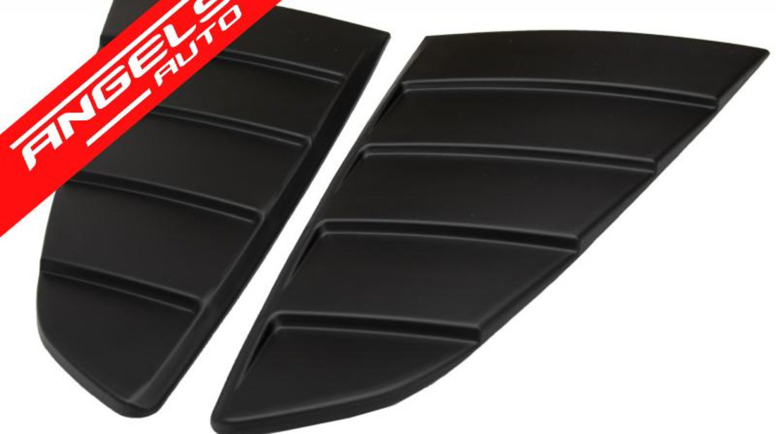 Ornamente Geamuri Pline Spate FORD Mustang (2015-2019) Negru Mat