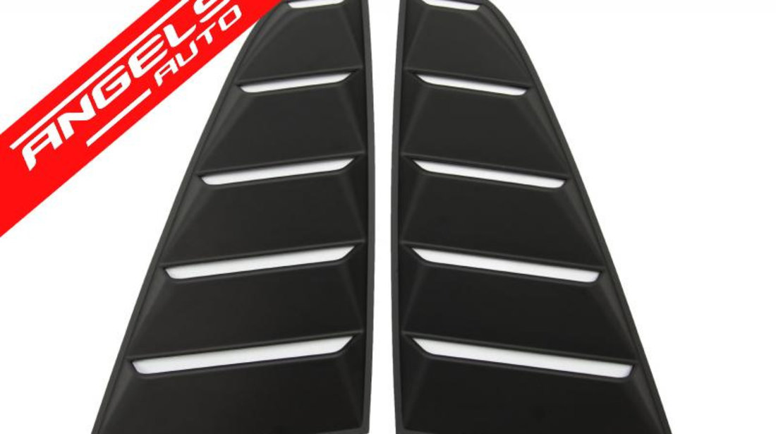 Ornamente Geamuri Spate Laterale FORD Mustang (2015-2019) Negru Mat