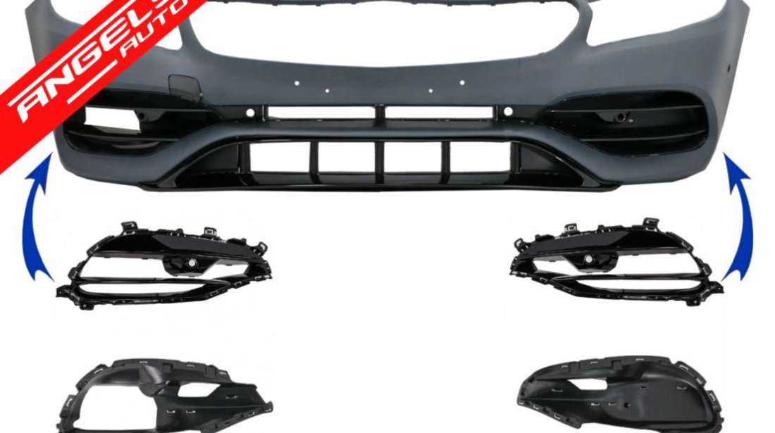 Ornamente Grile Laterale Mercedes A W176 (2012-2018)Facelift A45 Negru