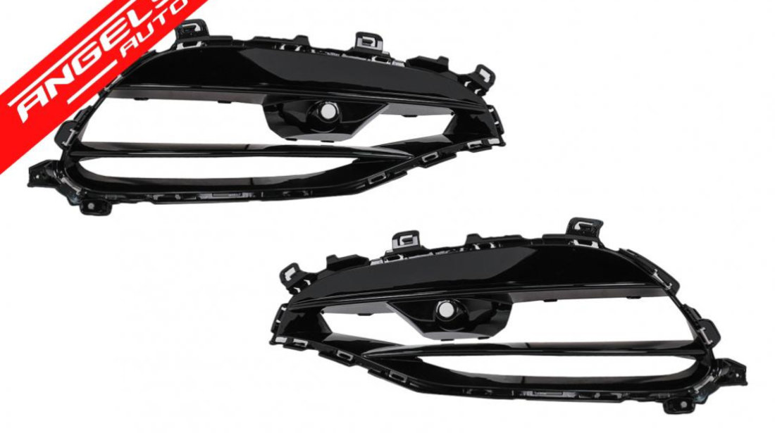 Ornamente Grile Laterale Mercedes A W176 (2012-2018)Facelift A45 Negru