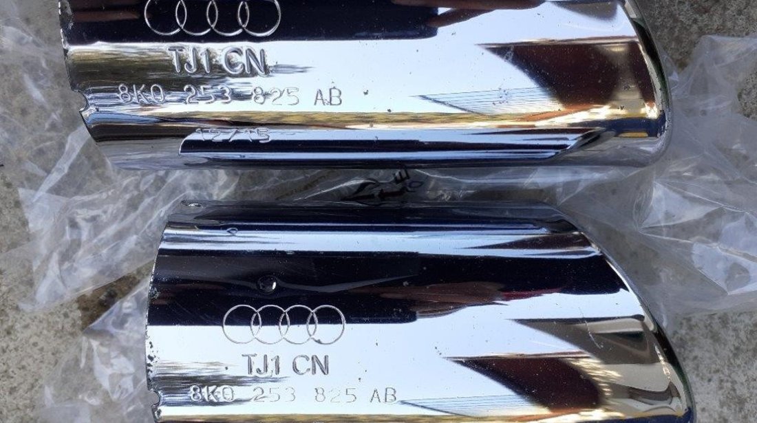 Ornamente inox toba Audi tipsuri A4, A5, A6, AQ5 cod 8K0071761