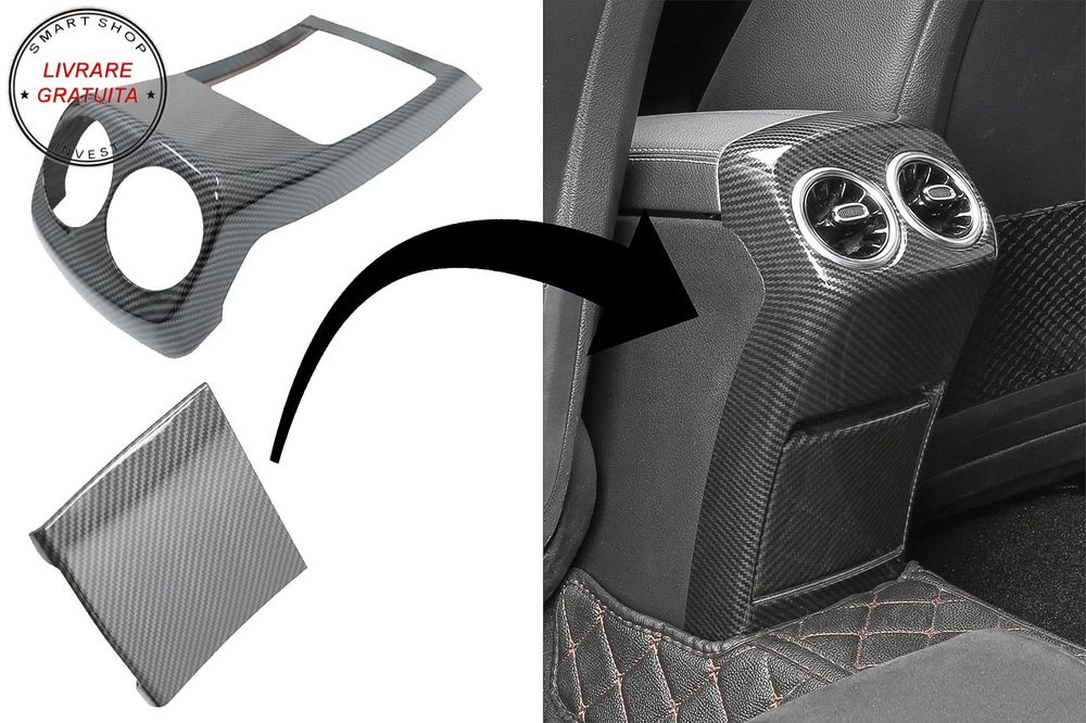 Ornamente interior Consola Centrala Spate Mercedes A-Class W177 V177 (2018-Up) Car- livrare gratuita