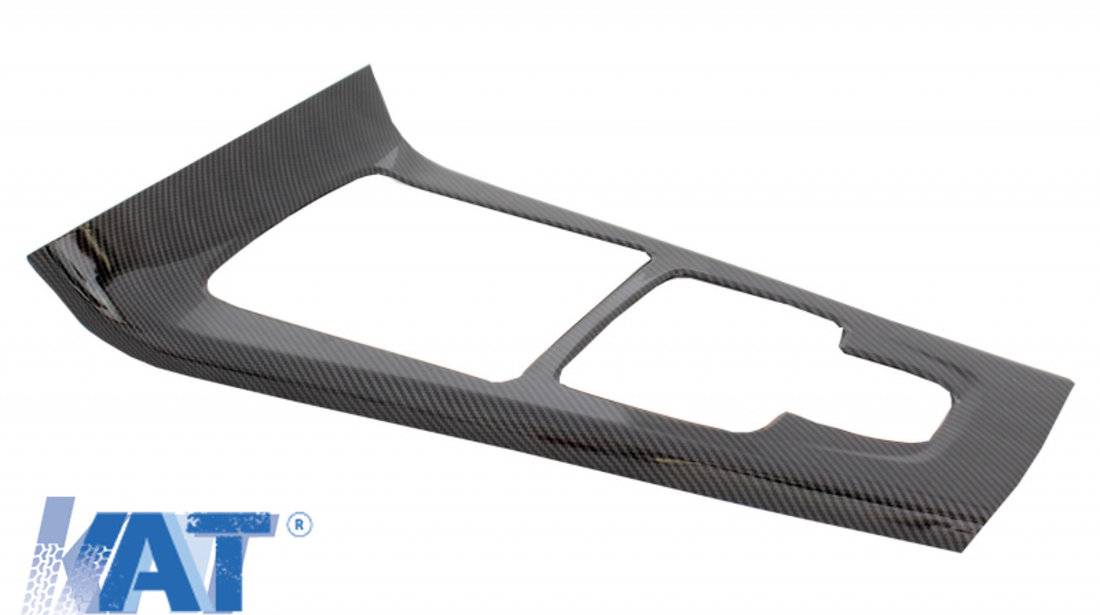 Ornamente interior Consola principala / Aer Conditionat si Stergator compatibil cu Mercedes A-Class W177 V177 (2018-Up) Carbon LHD