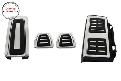 Ornamente Pedale compatibile cu Audi A3 8V VW Golf 7 VII Seat Leon 5F Skoda Octavi- livrare gratuita