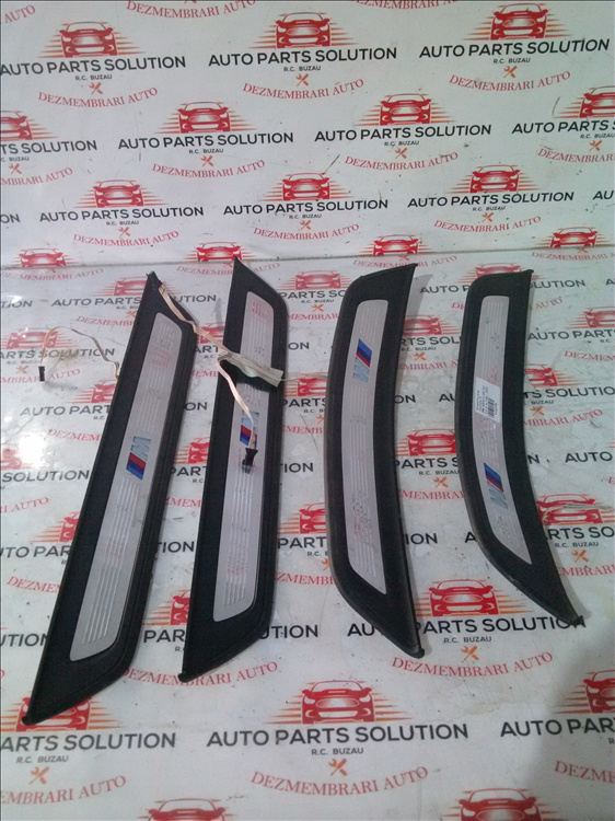 Ornamente prag luminate M BMW SERIA 5 G30 G31 3.0 D an fabr. 2018