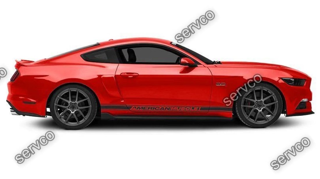 Ornamente praguri Ford Mustang MMD Rocker 2015-2021 v1